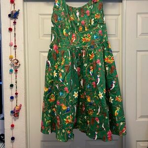 tiki dress from le bat en rouge, Disneyland. Size 1X